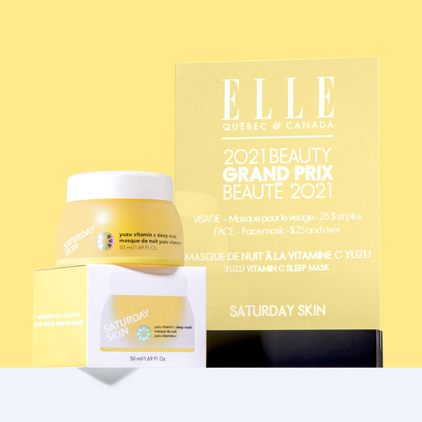 yuzu sleep mask Elle 2021 Beauty Grand Prix