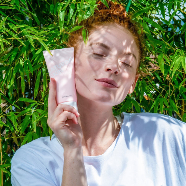 women holding the product