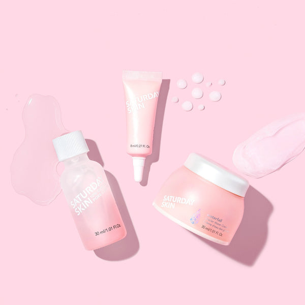 take control product set image with pink background